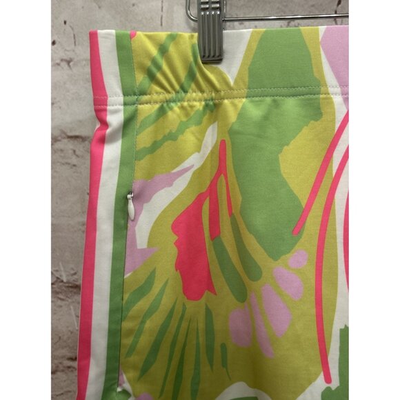 Gretchen Scott Skippy Skort Bright Colors Stretch Pull On Tennis Golf Size Large - Picture 2 of 4